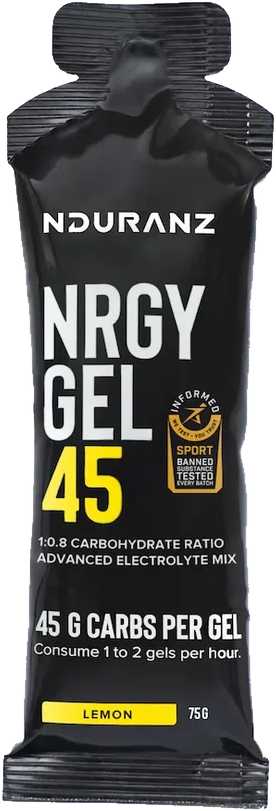 An Nduranz NRGY Gel 45, lemon